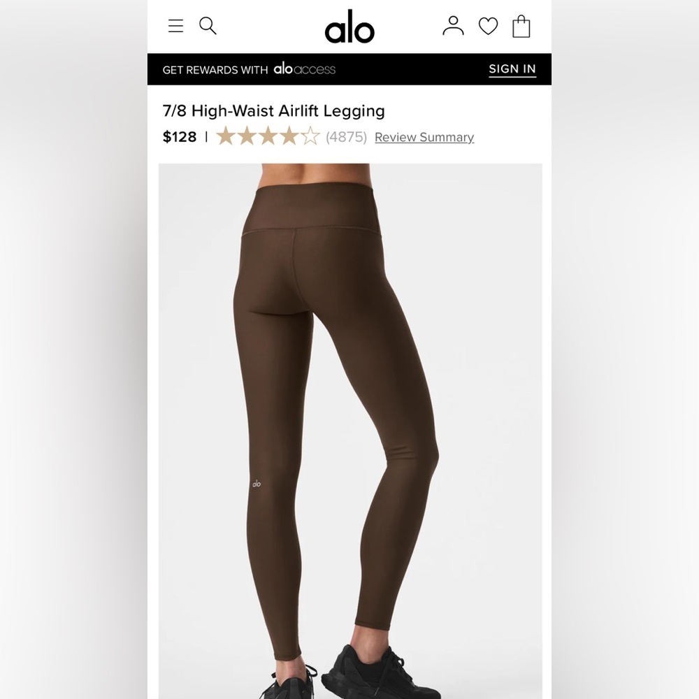 ALO leggings Small
